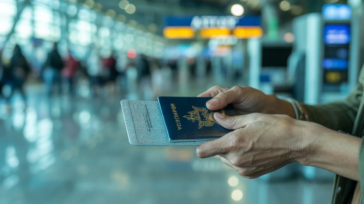 Arrival Card Steps on Arrival in China