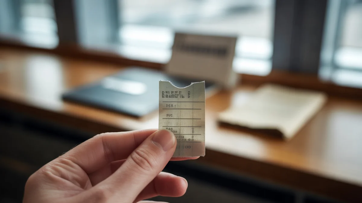 Should You Keep the Departure Slip?